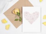 Blumenherz Plotterdatei SVG DXF FCM – Bild 2