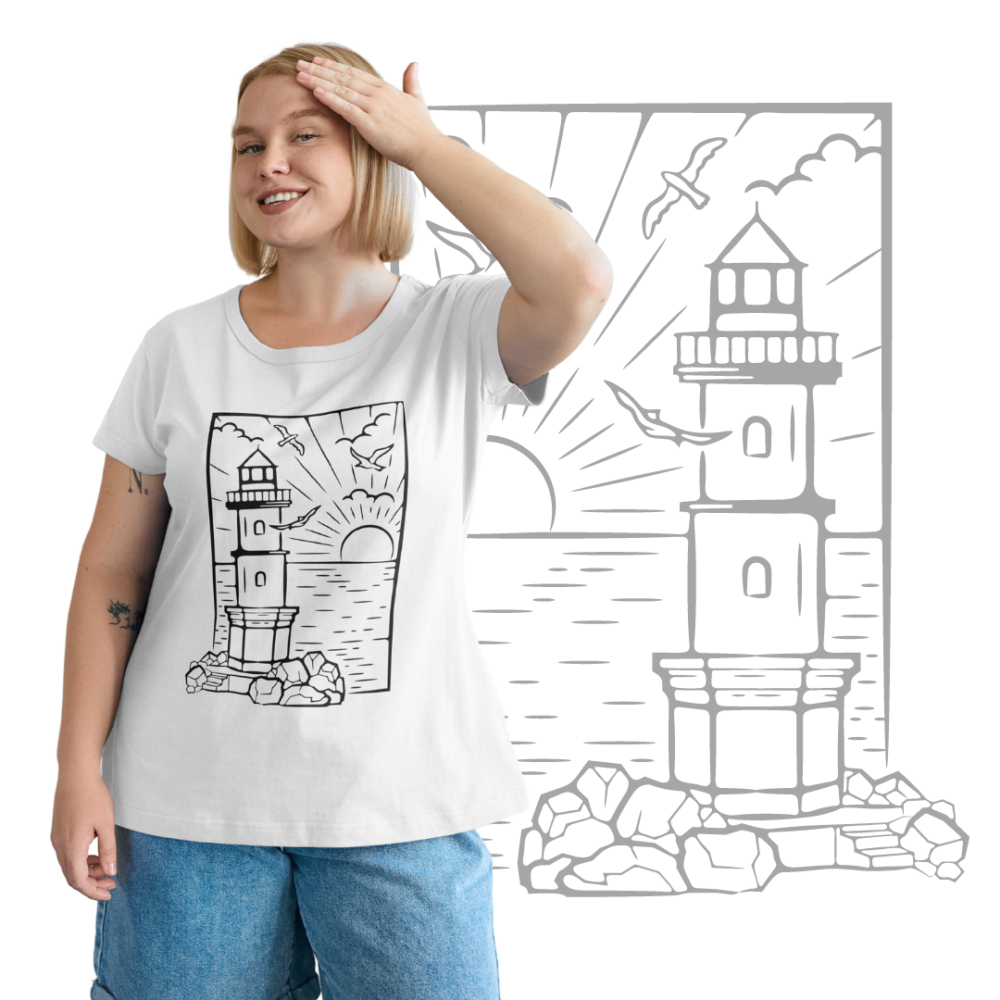 Leuchtturm #2 Famafami SVG "Leuchtturm #2" SVG Küste Meer – Bild 1