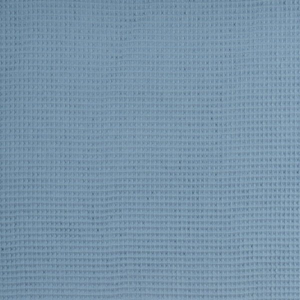 Waffelpiqué "Nelson" - rauchblau - Swafing – Bild 3