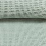 Waffelpiqué "Nelson" - smaragd - Swafing