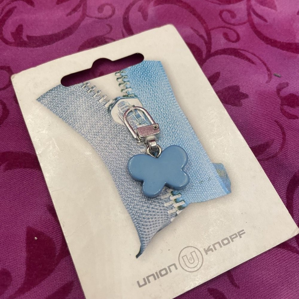 01_Fashion Zipper Anhänger Fashion Zipper - Schmetterling – Bild 1