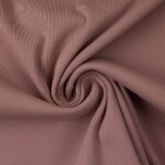 Feinripp Bündchen "Tessa" - altrosa - 50 cm breit – Bild 2