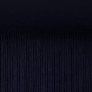 Feinripp Bündchen "Tessa" - dunkelblau - 50 cm breit