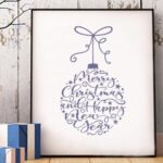 Merry Christmas Plotterdatei SVG DXF FCM – Bild 3