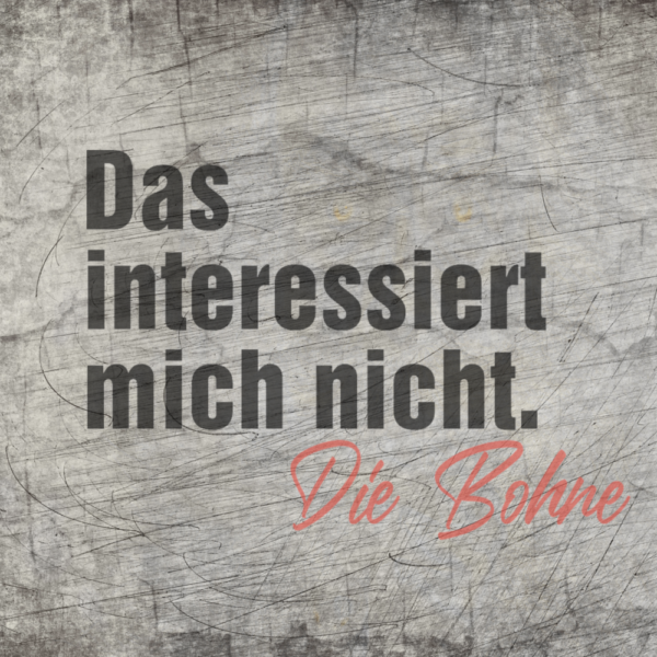 *Die Bohne* Plotterdatei – Bild 1