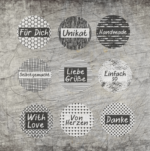 *Buttons*  Mix& Match Plotter- und Druckdatei