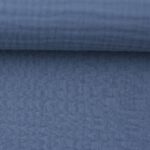 Musselin „Jenke“ – rauchblau – Swafing