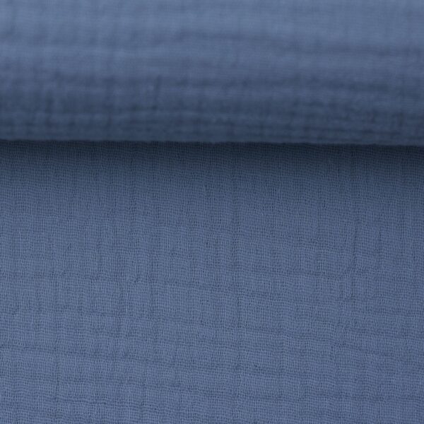 Musselin „Jenke“ – rauchblau – Swafing – Bild 1