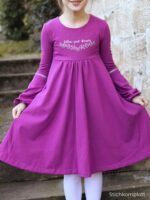 eBook // Mini-Blumenkleid // Jerseykleid – Bild 3