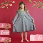 eBook // Mini-Blumenkleid // Jerseykleid
