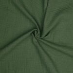 Musselin uni - pickle / khaki