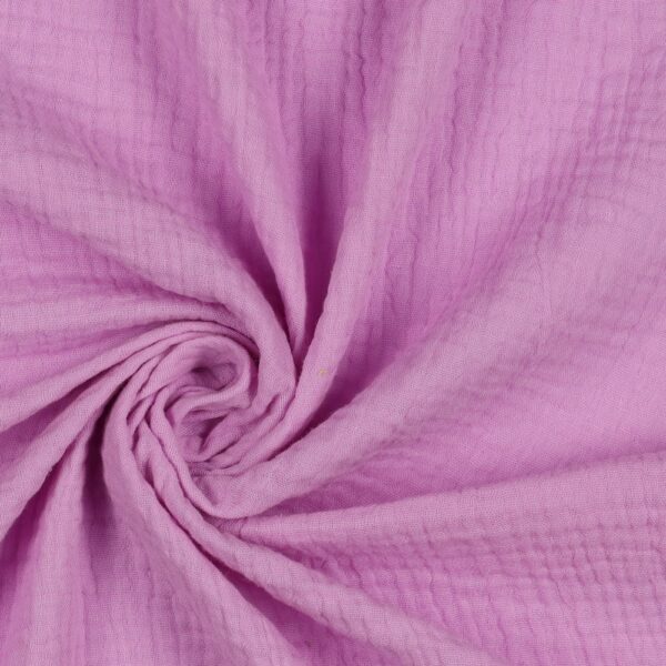 Musselin uni - rosa – Bild 1