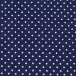 Baumwolle "Judith" - dunkelblau – Bild 2