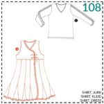 ABACADABRA, Nr. 108, Kleid und Shirt, Schnittmuster