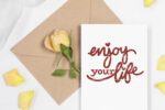 enjoy your life Plotterdatei SVG DXF FCM – Bild 2