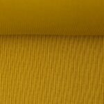 Feinripp Bündchen "Tessa" - goldgelb - 50 cm breit – Bild 2