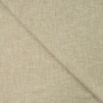 *REST* 126 x 135 cm - Leinen Mischgewebe - Herringbone - olive – Bild 3