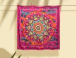 Viscose Voile - Pareo Panel - fuchsia