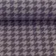 Jacquard Jersey "Xaver" - Hahnentritt - lila