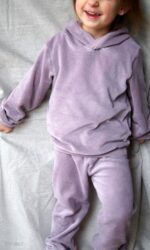 Cordjersey "Arne" - flieder – Bild 2