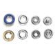 Baby Snap Jersey Druckknöpfe 20er Sets (80 Teile) - offen - B58 indigo