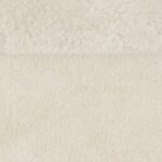 *REST* 95 x 165 cm Microfaserfleece - Chantal - ecru – Bild 4