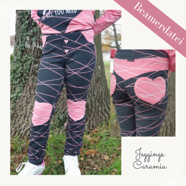 Jeggings Caramia Kinder Mädchen Hose naehanleitung Schnittmuster