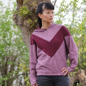 Frühlingserwachen Damen Fledermausshirt Größe 32-54