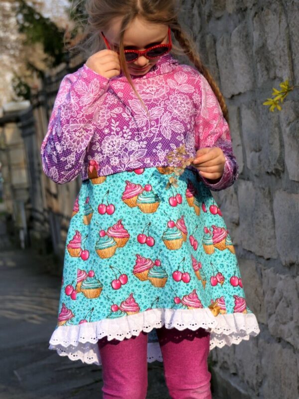 Crop-Top/Tunika Cupcake Größe 68-164 – Bild 14
