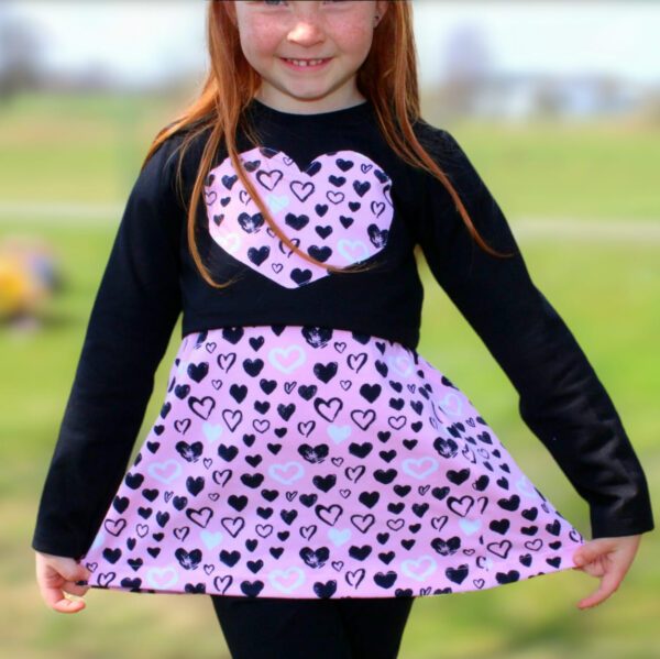 Crop-Top/Tunika Cupcake Größe 68-164 – Bild 15