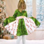 Drehkleid Zimtstern Größe 74-164 – Bild 8