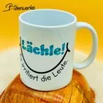 Biberwerke Lächle! Es irritiert die Leute.