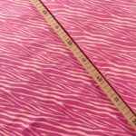 Baumwoll Jersey - Zebra - pink – Bild 2