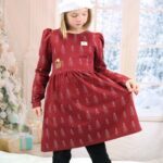 Drehkleid Zimtstern Größe 74-164 – Bild 4