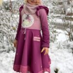 Drehkleid Zimtstern Größe 74-164 – Bild 3