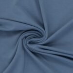 French Terry "Maike" - rauchblau (FS25) - Swafing