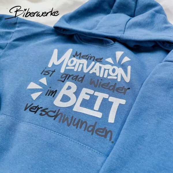 Biberwerke Meine Motivation ist grad wieder im Bett verschwunden