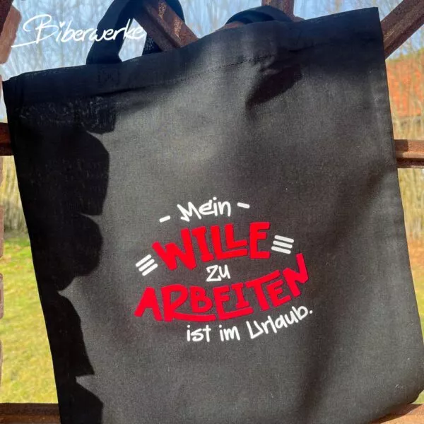 Biberwerke Mein Wille zu arbeiten