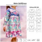 Main HolliDress Stufenkleid  - 80-164 - inkl. Beamerdatei