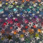 Soft Tüll - Sterne - dunkelblau – Bild 3