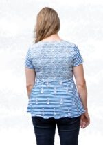 Leonie Stufenshirt mit Empire-Teilung BU 80-116, A4+A0 – Bild 4