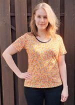 Maja – enges Jersey Shirt, 4 Ärmellängen, BU 80-116, A4+A0 – Bild 3