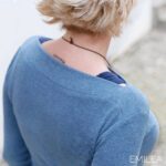 Schnittmuster Strickpullover "Bettina" mit U-Boot Ausschnitt Gr. 32-46 – Bild 6