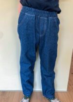 Toni Kinderhose mit Gummizug und Taschen Gr. 98-164, A4+A0 - Webware oder Sweat – Bild 3