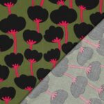 Lenzing™ ECOVERO™ - Poppies - moosgrün - Nerida Hansen – Bild 7