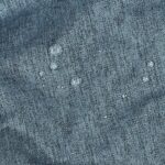 Taschen-/ Outdoorstoff - meliert - blau - Waterproof