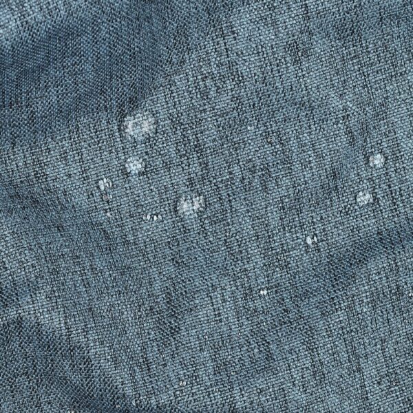 Taschen-/ Outdoorstoff - meliert - blau - Waterproof – Bild 1