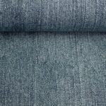 French Terry "Denim" - Jeans-Look - blau