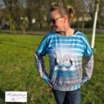 Oversized Hoodie Weites Winter Meer Damen – Bild 18