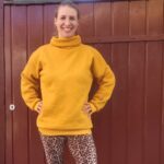 Oversized Hoodie Weites Winter Meer Damen – Bild 13